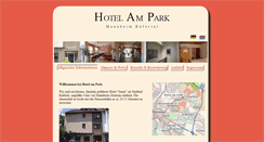 Desktop Screenshot of hotelampark.net